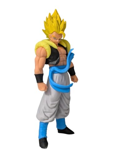 Image of Awestuffs Yellow Large Action Figure Limited Edition Figure Toy Statue Merchandise for Anime Lovers (DBZ gokuu Go-Geta)
