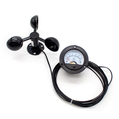 Tower Crane Self-Generating Type Wind Speed Sensor Display Instrument Unpowered Anemometer