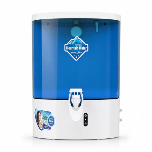 Image of AQUAULTRA Epic 14 Stage A1024 RO+UV+UF Alkaline TDS Controller Water Purifier Ultra Filtration Technology Based Aqua Guard for Home and Offices (Blue Dolphin)