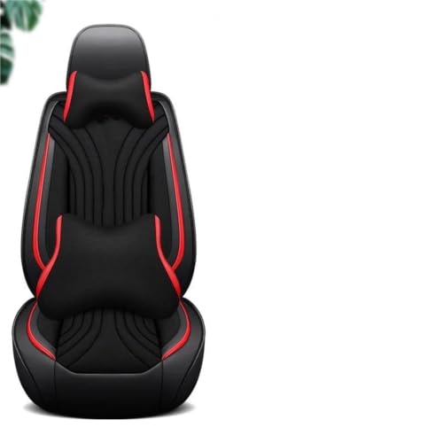 Housses de siege de voiture universelles en cuir ensemble complet pour Nissan March