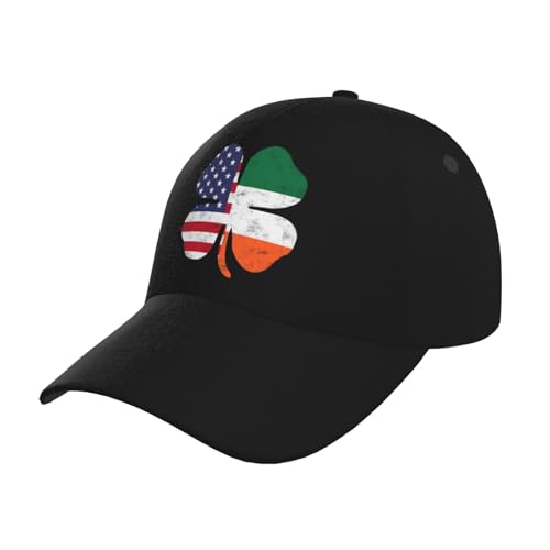 Irish American Flag Baseball Hats for Men and Women - Classic Adjustable Hats
