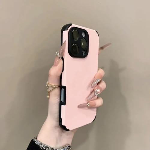 Coque iPhone 15 couleur bonbon rose accessoire mode pour le quotidien