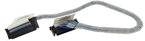NEC Amphenol 18in U160 68P M-M SCSI Cable 804-062998-031-A