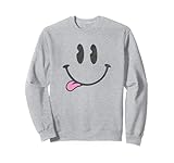 20VLIN03392A-001 Trendy Happy Smiley Sweatshirt