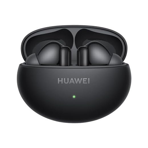 Fone de ouvido sem fio, HUAWEI FreeBuds 6i, ANC Dinâmico Inteligente 3.0, Graves potentes, Até 35 horas de bateria, HI-res certification, Preto