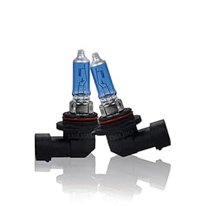 jeseny Pack-2 Car Halogen Spotlights, 9006 High Beam Low Beam Driving Fog Light, 12V 100W Ultra White Light Bulbs, Compatible with Most Cars, SUVs, Trucks