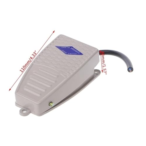 Interruptor de pedal SPDT EKW-5A-B AC 380V DC 220V para soldadura por puntos 4