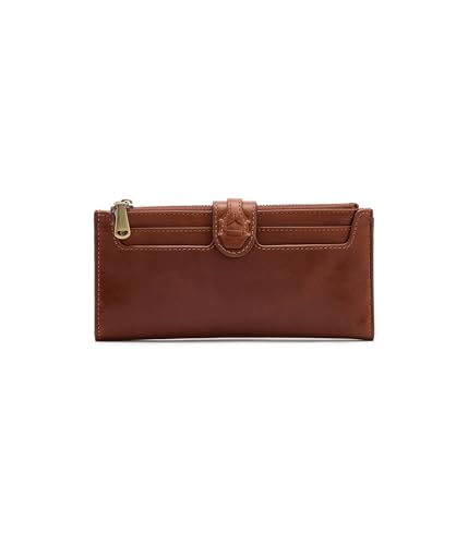 HOBO Womens Dunn Continental Wallet Pecan Ridge One Size