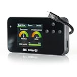 BLE caberQU Digital USB-C Cable Tester, USB PD 3.0/3.1/3.2 eMarker readout, 25 pin continuity pinout, USB2/3/4, cable resistance, iOS&Android app (BLE caberQU)