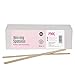 Produktbild Kleine Waxing Holzspatel 100 Stück - Zum präzisen Auftragen von Wachs oder Sugaring Paste - Ideal zur Haarentfernung auf kleinen Körperstellen im Gesicht - Für Waxing und Sugar Waxing geeignet