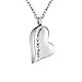 HooAMI Forever In My Heart Cremation Urn Necklace