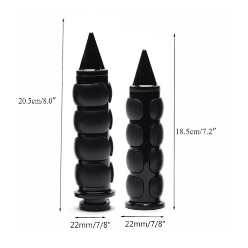 Accesorios de repuesto de manillar de motocicleta de 22 mm con acabado de precisión 7