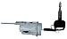 Well Auto Ignition Lock Cylinder -Tumbler with Key for 95-04 Tacoma - Floor Shift 96-02 4Runner