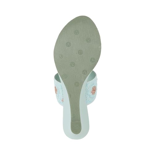 Image of Mochi Women Ethnic Wedge Heel Sandal