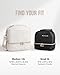 GLORIEROO Lunch Box Bag Women Girls - Double Deck Vegan Leather Insulated Waterproof Leakproof Cooler for Work Travel Picnics - Back to School Teacher Mothers Day Christmas Birthday Gifts