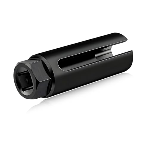 ZNDAW Oxygen Sensor Socket with Side Wire Cutout, 1/2 Inch