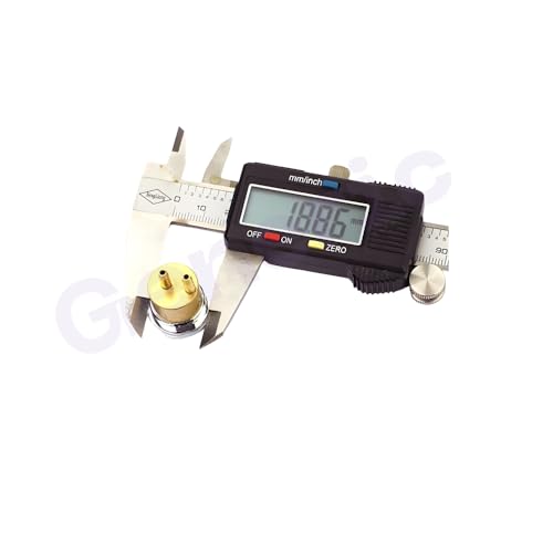Image of Dental Chair Tray Lock Switch /Air Lock Switch Valve, Hexagon Air Switch 2 Joints 3mm Connection Copper Dental Chair Accessories