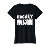 Damen Ice Hockey Mom Mutter Eishockey Geschenk Trainer Coach Spiel T-Shirt