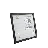 Naroote Marco de Fotos de Madera para Perros con Soporte para Collar, Práctico Marco Conmemorativo para Mascotas para Decoración del Hogar, Oficina y Regalo Aplicable a los Amantes de los Perros 9,1