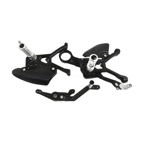 Repose-pieds S1000RR carbone de prestige, aile de talon réglable pour M1000RR