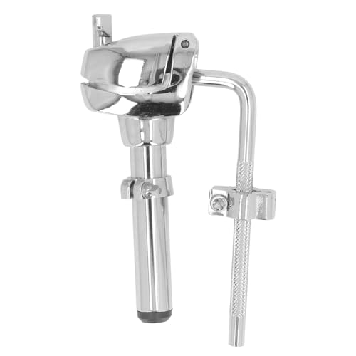 Tom Cymbal Holder Single Arm Drum Stand, Metal Support Rack for Percussion Instruments, Stable and for Daily Practice or Performance