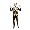 THAT NIGHT Halloween Skelet Jumpsuit Kostuum Beat Boy Skelet Skin Full Body Suit voor Volwassenen Kostuum met capuchon…