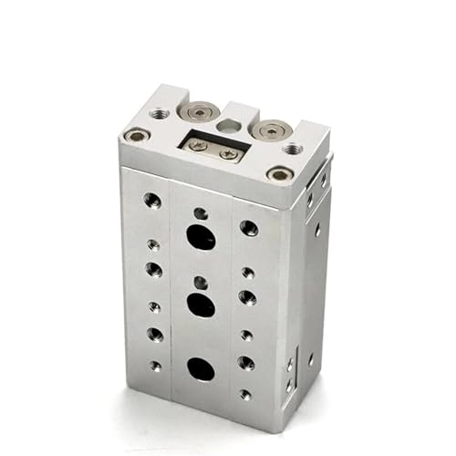 Cilindro neumático MXS16 carrera 30 para mesa deslizante con guía integrada 5