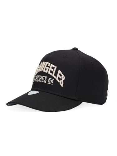 Gorra Baseball con visera curva negra miniatura 1