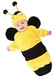 Bumble Bee Infant Costume - Plush Bunting & Hat Set