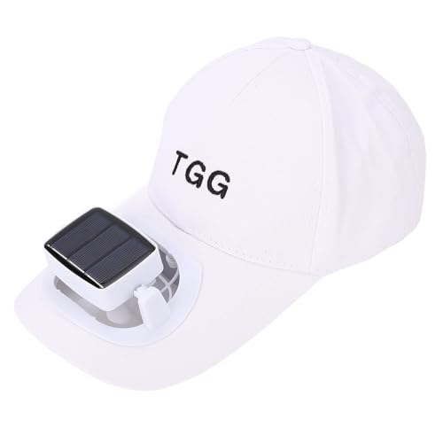 Gorra para Ventilador Solar, Aspas Suaves para Ventilador, Protección de Verano, Gorra de Béisbol con Carga USB y Ventilador Solar para Playa, Jardín, Deportes, Sombrero de
