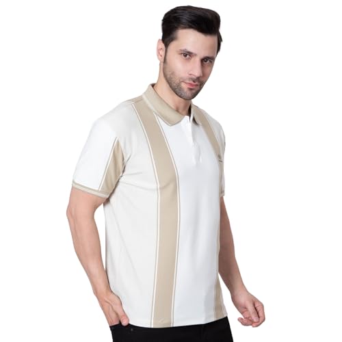 Image of SPARKY Men's Cotton Solid Polo Tshirt Half Sleeves