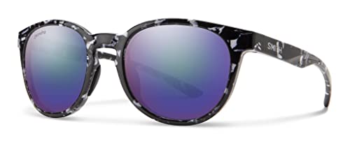 Image of Smith Eastbank Lifestyle Sunglasses - Black Marble | Chromapop Polarized Violet Mirror