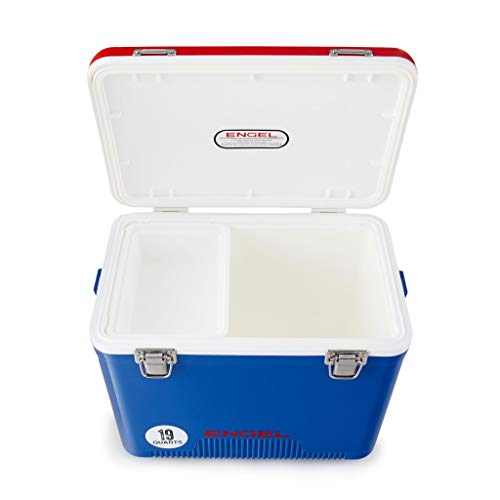 Image of Engel 19qt Leak-Proof, Air Tight, Drybox Cooler and Small Hard Shell Lunchbox for Men and Women