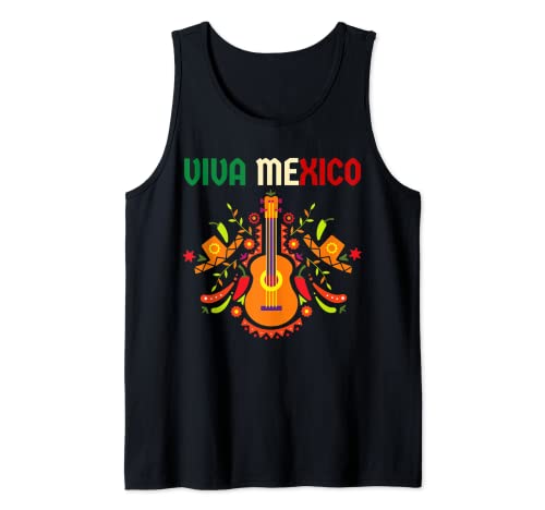 Familia de fuentes Viva Mexico Cinco De Mayo Mexican Matching Camiseta sin Mangas