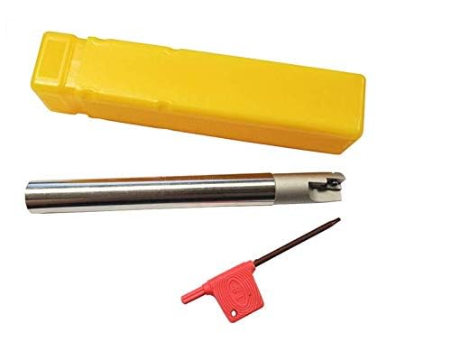 Generic HD Carbide Indexable Milling Cutter EAP300R C12-12-130-1T with APMT1135PDER Carbide Inserts, Boring Bar, Tool Holder, Storage Case-image-18