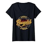 Photo Gallery donna pizza lover divertente facilmente persuaso da pizza love pizza chef maglietta con collo a v Photo Gallery donna pizza lover divertente facilmente persuaso da pizza love pizza chef maglietta con collo a v