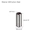 uxcell M5 Internal Thread Dowel Pin 5pcs 8x20mm Chamfering Flat Carbon Steel Cylindrical Pin Bed Bookshelf Metal Devices Industrial Pins