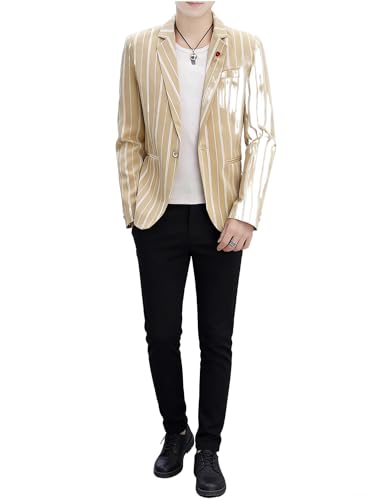 Costume homme veste à rayures et pantalon uni pour éviter les fautes de goût au bureau