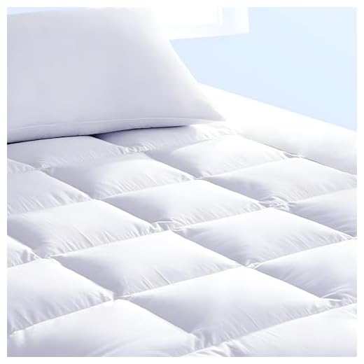 Pure Brands Mattress Topper and Pad Cover, Extra Thick | Luxury Down Alternative Pillow Top Cooling Bed Topper | Ultra Plush and Hypoallergenic Mattress Protector | 18 Inch Deep Pocket | Twin Size