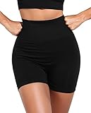 【Pantalones Cortos sin Costuras para Mujer】 Use tela suave y cómoda, 90% poliéster + 10% spandex. Pantalones cortos para mujer de diseño sin costuras, anti-sentadillas, suaves y cómodos, transpirables y no tapados, que absorben la humedad, de secado rápido, que permiten que la piel respire, manteniéndote fresca, ligera y libre, ayudándote a lograr el máximo estiramiento de movimiento.