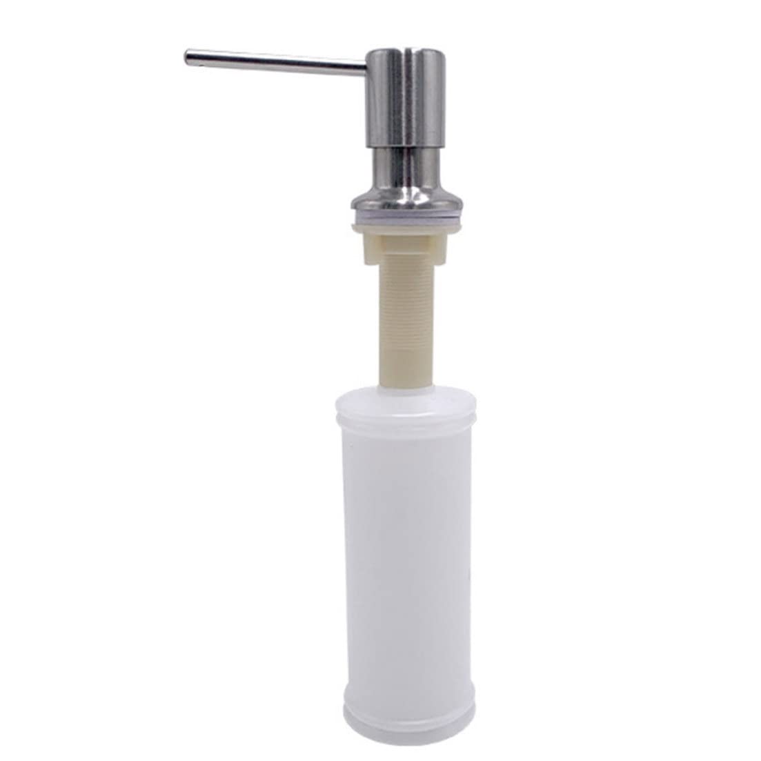 Lcarege Sink Soap Dispenser Kitchen Countertop Built in Detergent Hand Lotion Pump Bottle