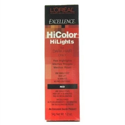 L'OREAL Excellence HiColor HiLights Permanent Creme HC-05102 Red by L'Oreal Paris
