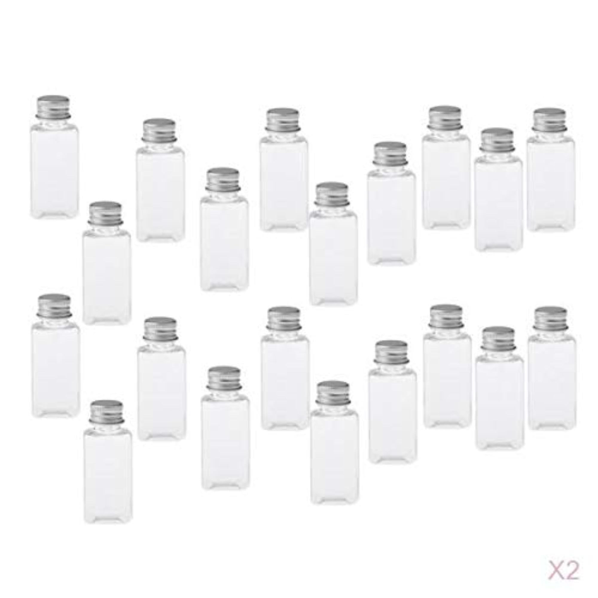 40 Pieces Empty Refillable Bottles for Travel Makeup Lotions