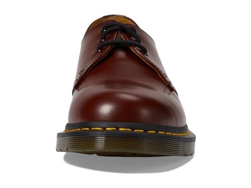 Image of Dr. Martens Unisex 1461 Oxford Shoe, Cherry Red, 10 Women /9 Men