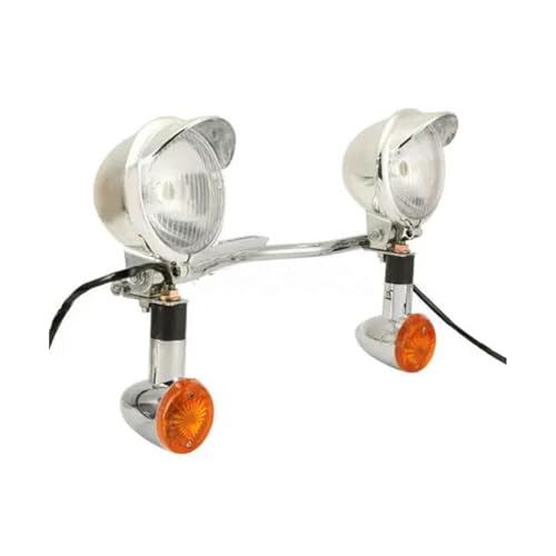 TOPOLVLCKC Für Vulcan VN 900 1500 1600 1700 Klassische Motorradscheinwerfer Mit Hoher Helligkeit. Gute Durchdringung. Sichereres Fahren An Regnerischen Und Nebligen Tagen. Motorrad Frontscheinwerfer