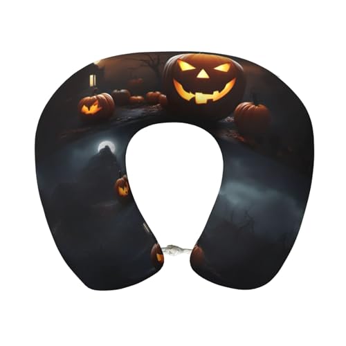Almohada de Memoria para Cuello, Forma U, Negro miniatura 1