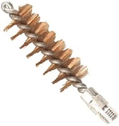 Tipton Handgun Bronze Bore Brush 3-Pack with .45 Cal Premium Phosphor Bronze Bristles for Pistol Cleaning and Maintenance