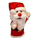 Figura de peluche juguetes: comienza a sus hijos Educación temprana en un ambiente de Navidad, un ambiente de navidad.