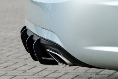 Diffuseur arrière Mercedes W212 preLCI 2009-2013 à nervures - 3