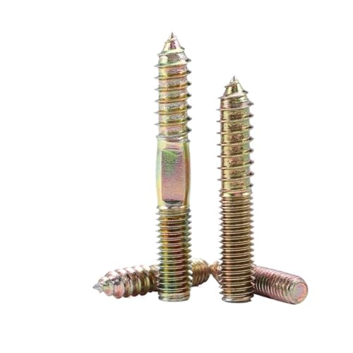 nK[{g M6 M8 M10 {g ؍ނƋ̐ڑt@Xi[ ƋŒpZt^bsOlW 30`100mm(Colored Zinc 5pcs,M8x45mm)